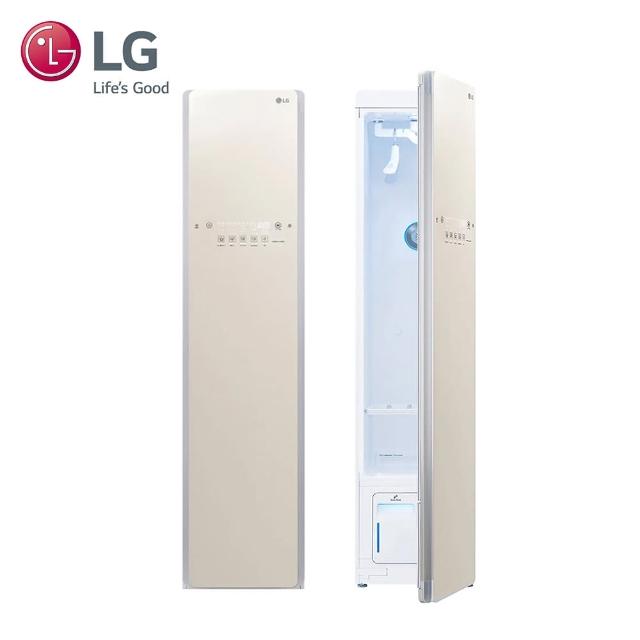 【LG 樂金】WiFi Styler 蒸氣電子衣櫥-亞麻紋象牙白(E523IR)
