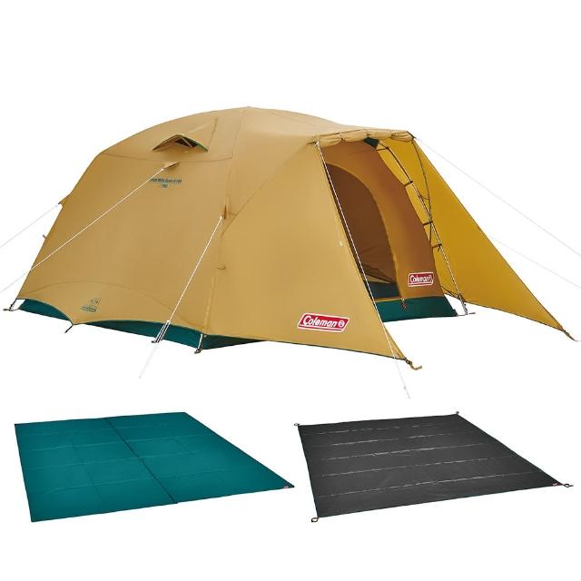 top熱銷好物【Coleman】4-6人透氣圓頂露營帳V入門套裝組(CM-38138M000)