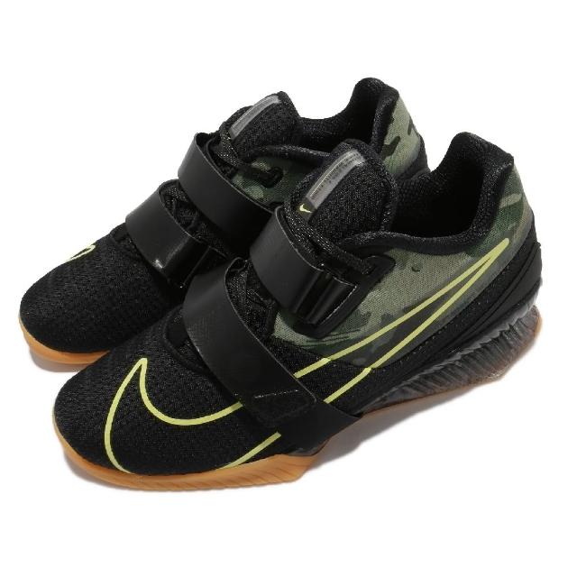 Buty NIKE - Romaleos 4 CD3463 032 Black/Limelight/Gum Med Bron - Czarne buty fitness mÄskie Nike 