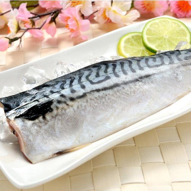 鮮綠生活 當季野生挪威薄鹽鯖魚s 毛重135 170g 片共25片 凍 Momo購物網