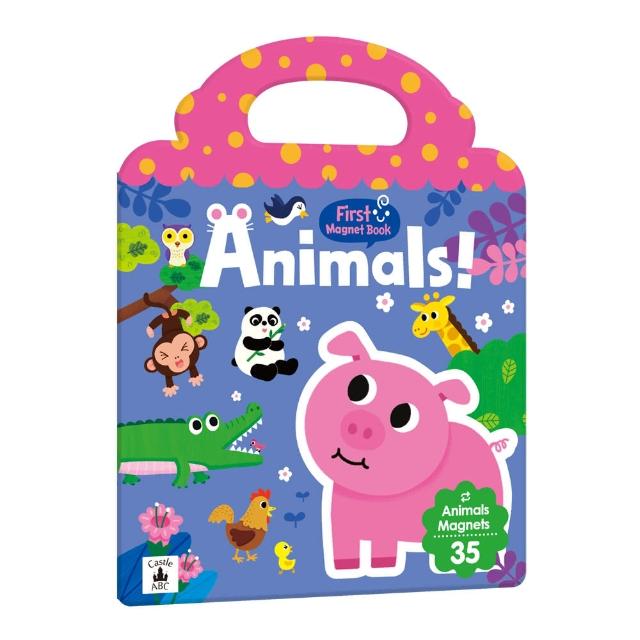 First Magnet Book - Animals