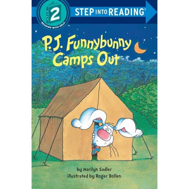 【麥克兒童外文】P． J． Funnybunny Camps Out