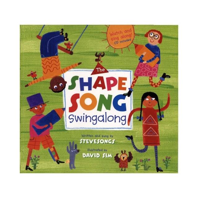 【麥克兒童外文】The Shape Song Swingalong（平裝書＋影音VCD）