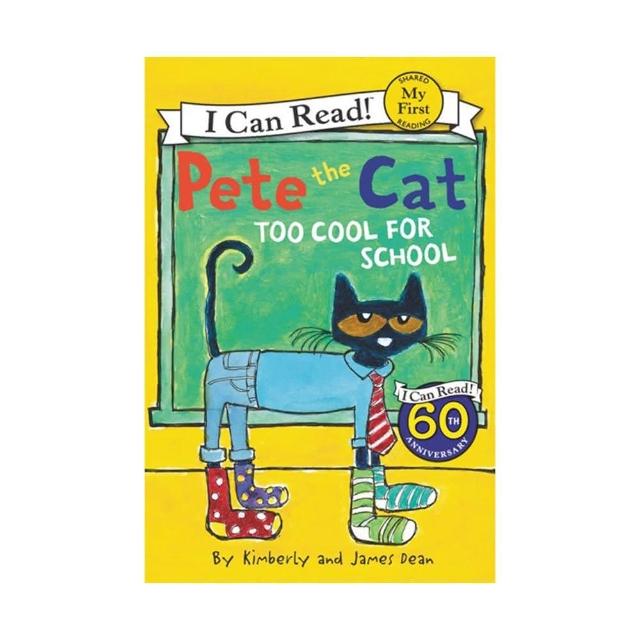 【麥克兒童外文】Pete the Cat： Too Cool for School
