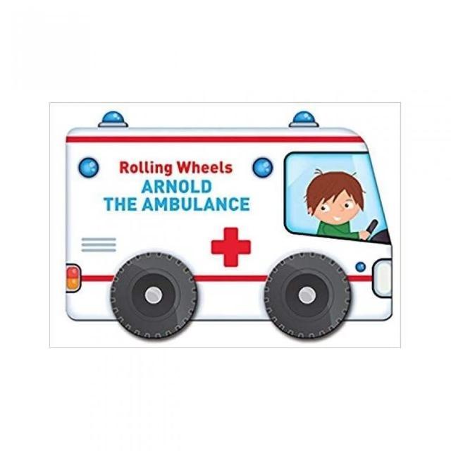 【麥克兒童外文】Rolling Wheels Ambulance