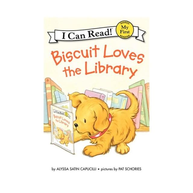 【麥克兒童外文】Biscuit Loves the Library