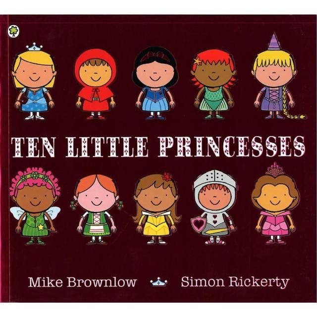 【麥克兒童外文】Ten Little Princesses