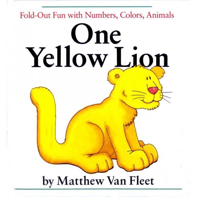 【麥克兒童外文】One Yellow Lion