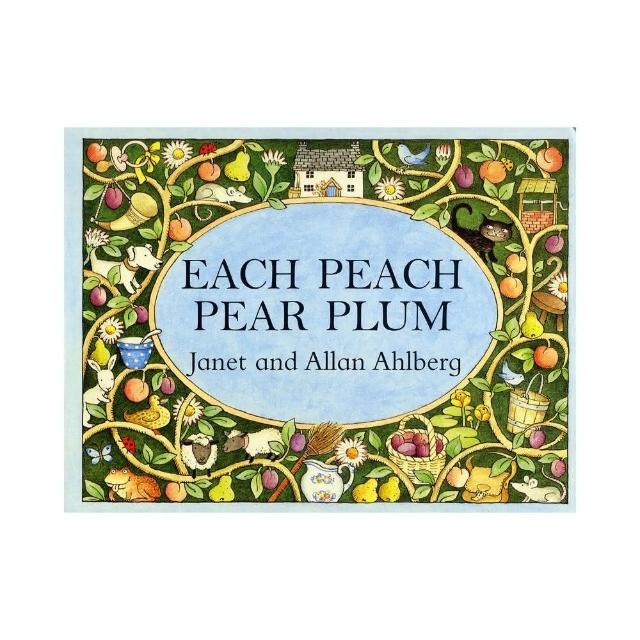 【麥克兒童外文】Each Peach Pear Plum（平裝書＋CD）