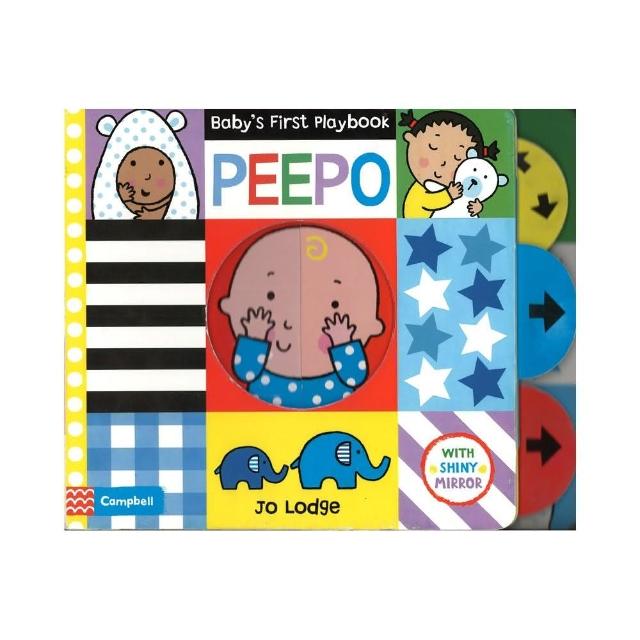 【麥克兒童外文】Baby’S First Playbook Peepo
