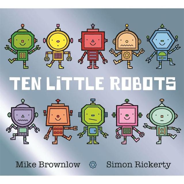 【麥克兒童外文】Ten Little Robots