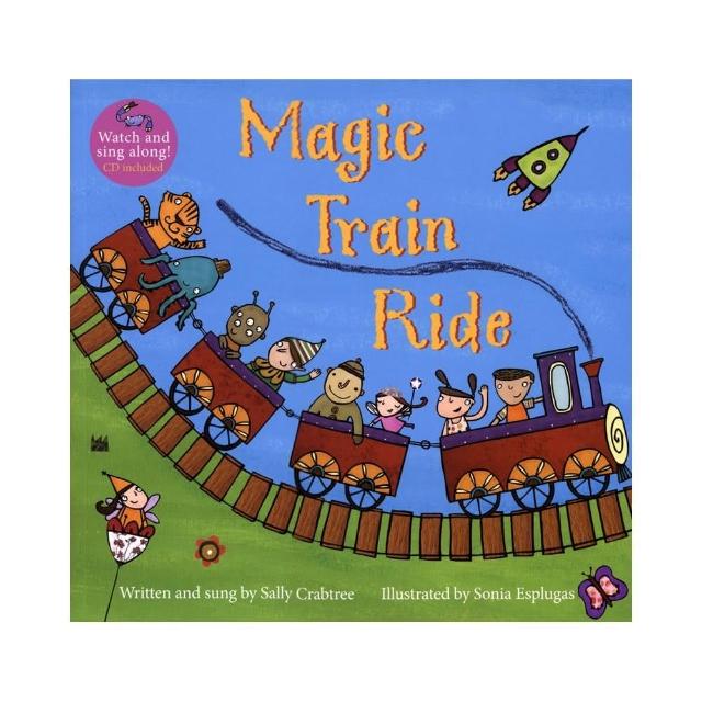 【麥克兒童外文】Magic Train Ride（平裝書＋影音VCD）