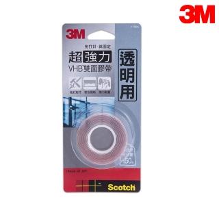 【3M】Scotch VHB超強力雙面膠帶-透明用 19mm x 1.5M