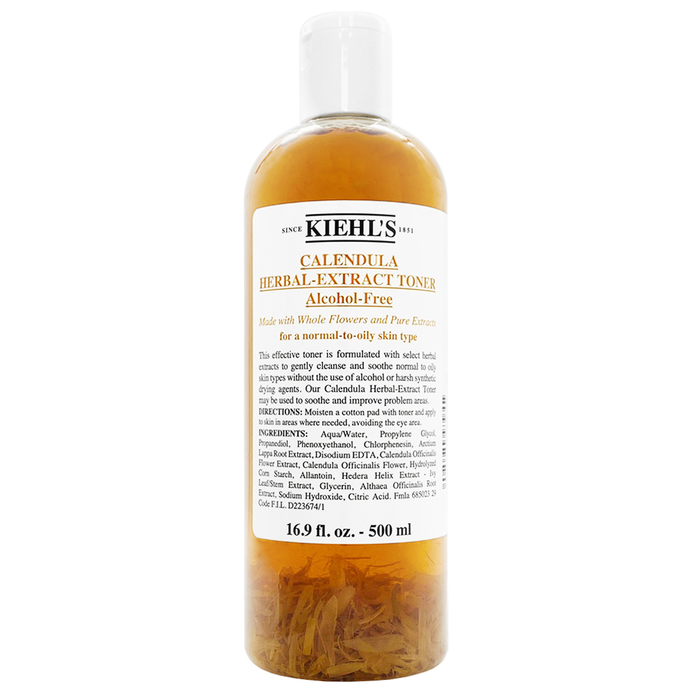 【Kiehl’s 契爾氏】金盞花植物精華化妝水 500ml(平輸航空版)