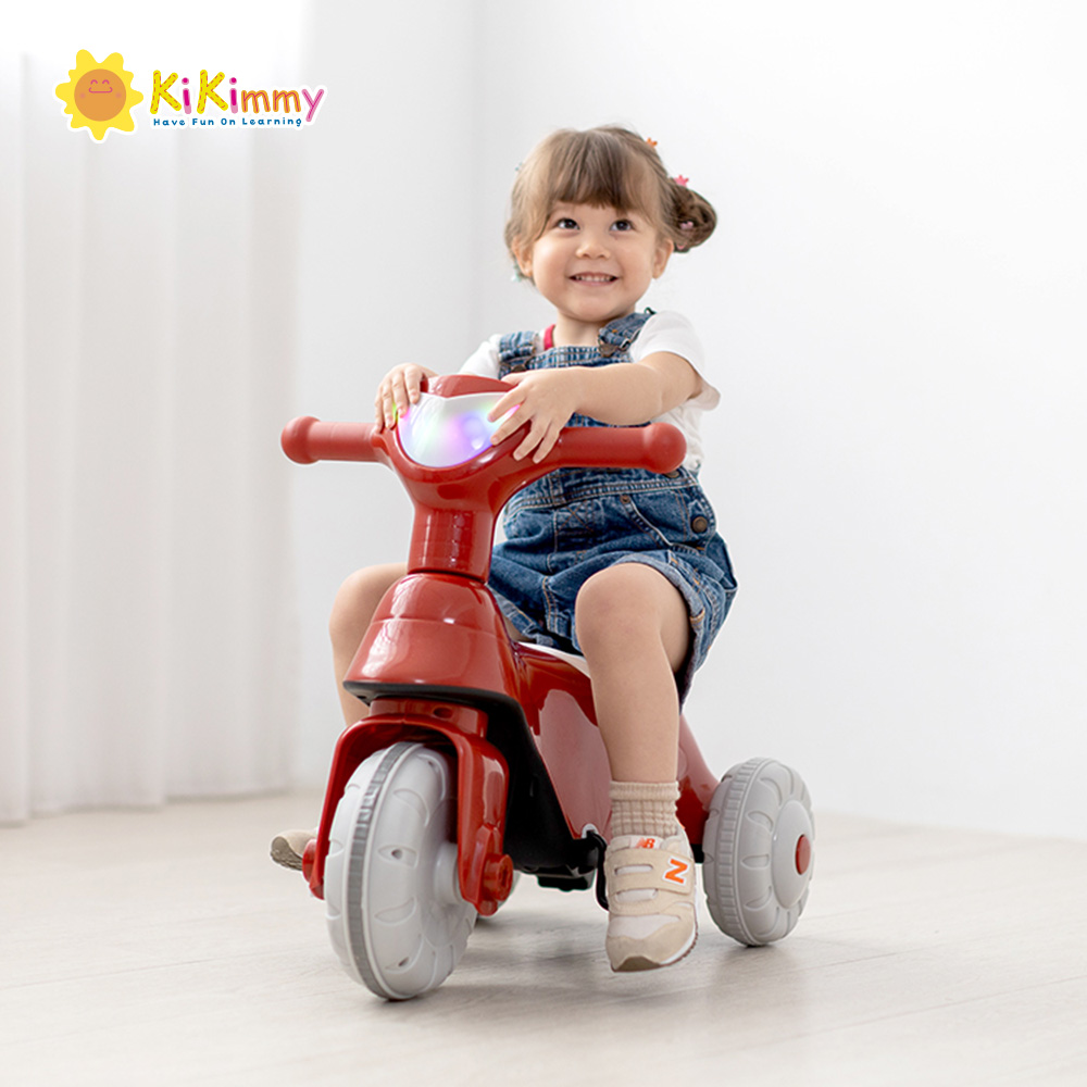 kikimmy兒童電動摩托車【kikimmy】多功能兒童電動摩托車-兩色可選(摩托車/機車/滑步車/3輪腳踏車)