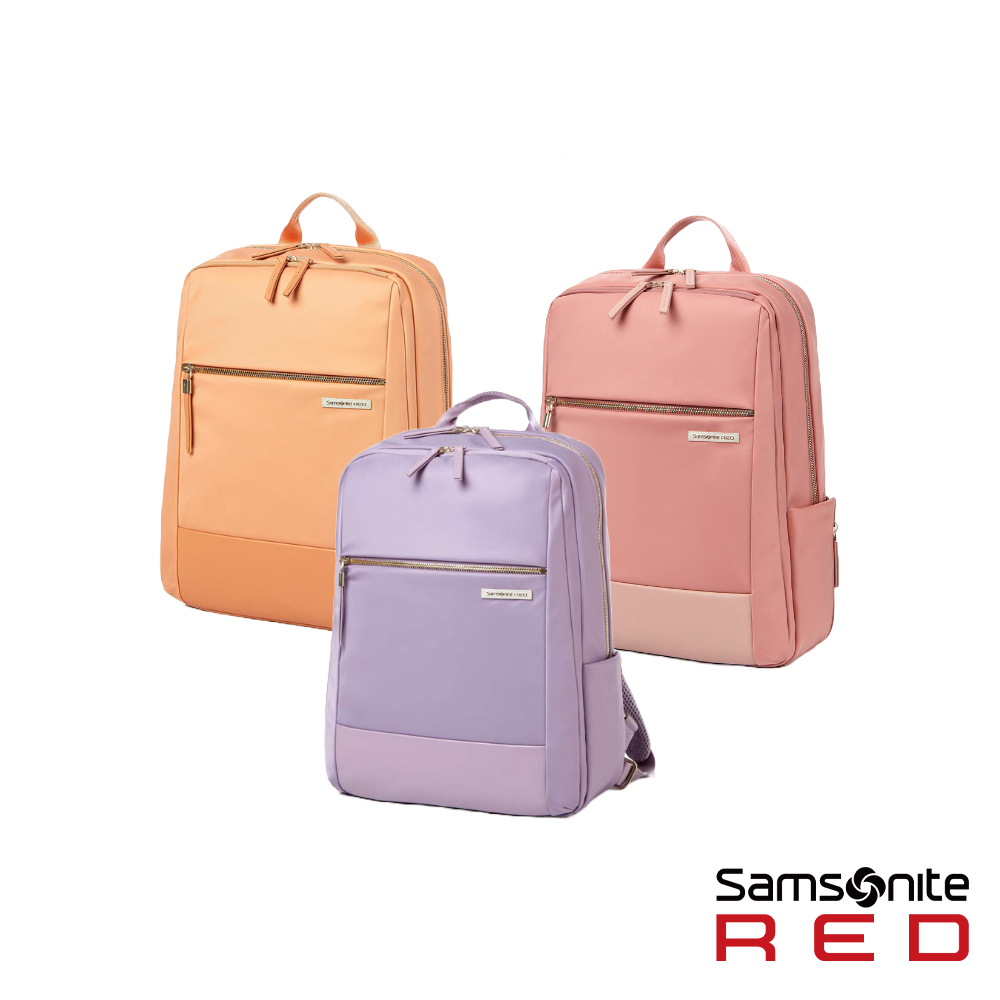 samsonite red後背包【Samsonite RED】AREE 女性輕量筆電後背包M 14吋(多色可選)