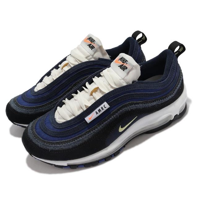 【NIKE 耐吉】休閒鞋Air Max 97 SE 復古男鞋低筒氣墊特殊毛料鞋面