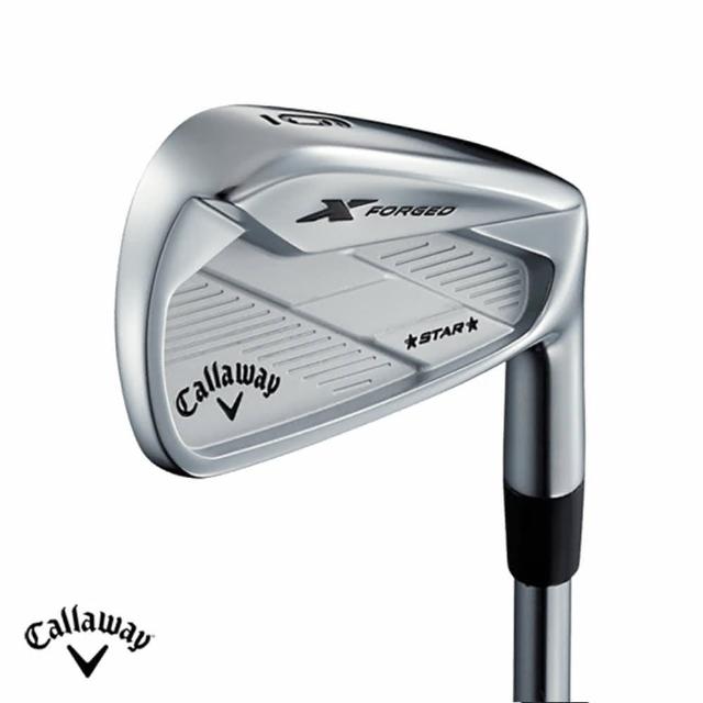 【Callaway 卡拉威】X FORGED STAR 19 高爾夫球鐵桿組#5-9 PW