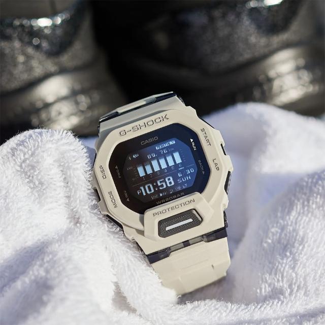 CASIO 卡西歐】G-SHOCK 路跑多功能藍芽運動手錶(GBD-200UU-9) - momo