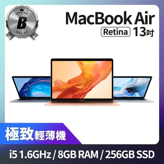 Apple 蘋果】A 級福利品MacBook Air Retina 13.3吋i5 1.6G 處理器8GB