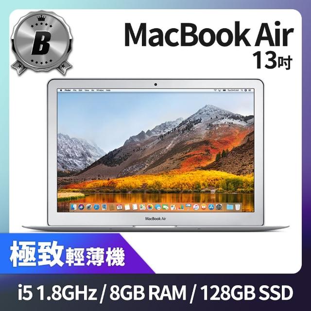 Apple 蘋果】A 級福利品MacBook Air 13吋i5 1.8G 處理器8GB 記憶體