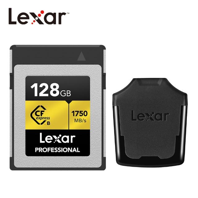 Lexar 雷克沙】128GB CFexpress Type B 1750MB/s 記憶卡+專用讀卡機