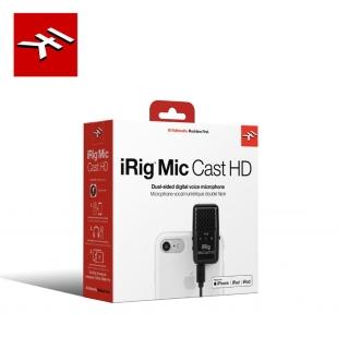 【IK Multimedia】iRig Mic Cast HD 雙向錄音麥克風(原廠公司貨 商品保固有保障)