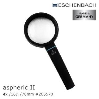 【德國 Eschenbach】aspheric II 4x/16D/70mm 德國製手持型非球面放大鏡(265570)