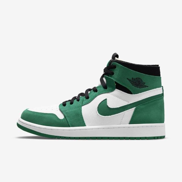 NIKE 耐吉】Air Jordan 1 High Zoom Cmft 男鞋運動休閒穿搭綠(CT0978