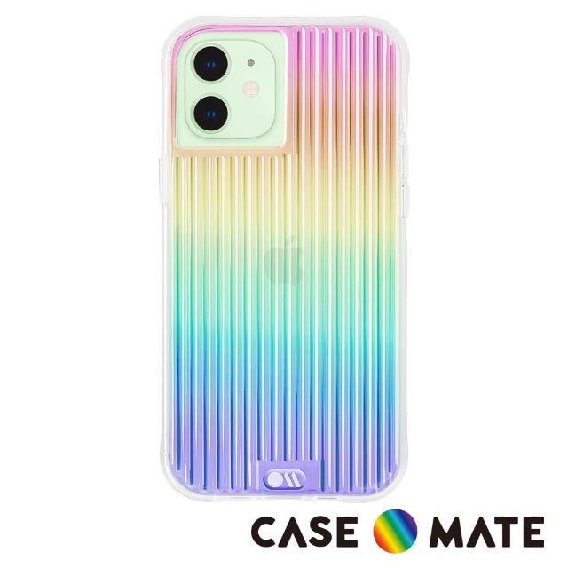 【CASE-MATE】iPhone 5.4 2020 Tough Groove(彩虹波浪防摔抗菌手機保護殼)