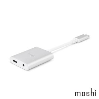 【moshi】USB-C 音樂/充電二合一轉接器