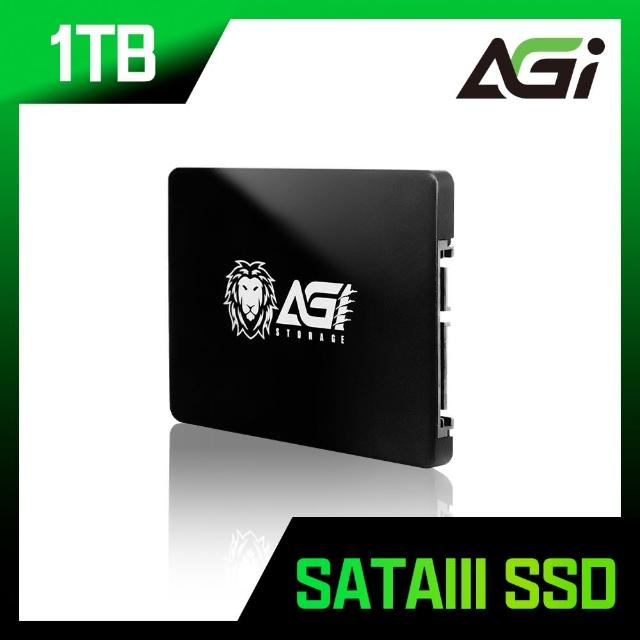 【AGI】AGI亞奇雷AI178系列1TB 2.5吋SATA3 SSD 固態硬碟- momo