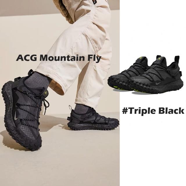 【NIKE 耐吉】Nike ACG Mountain Fly Low Gore-Tex Triple Black 黑