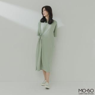 【MO-BO】MIT簡約設計側綁帶洋裝(洋裝)