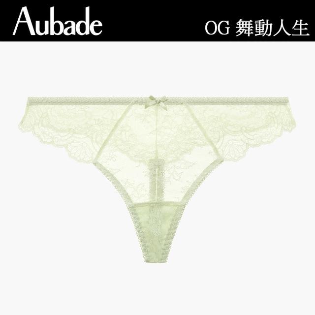 【Aubade】舞動人生蕾絲丁褲-OG(綠)