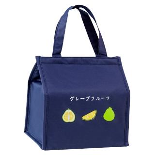 【E.City】日系水果保溫野餐便當包(購物 收納)