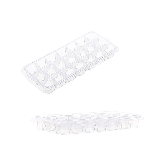 【生活King】冰河製冰盒/冰塊盒/製冰器(21格)