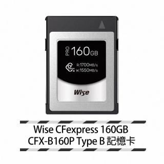 【Wise 裕拓】CFexpress 160GB Type B 記憶卡 CFX-B160P(公司貨)