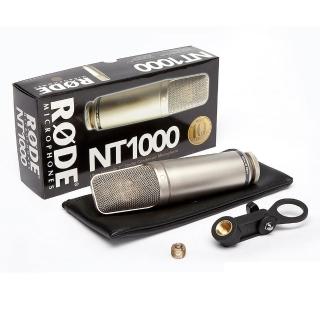 【RODE】電容式麥克風 NT1000 錄音室等級(公司貨)