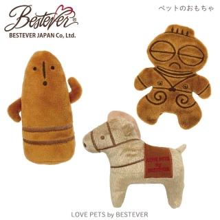 【DOCKY PET+】Bestever 史前文物寵物玩具(可愛造型玩具有兩種聲響)