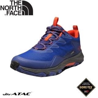 【The North Face】女 Gore-Tex 防水透氣耐磨輕量登山鞋《藍》39IS/越野鞋/運動鞋/休閒鞋(悠遊山水)