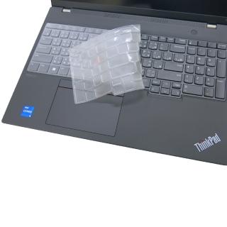 【Ezstick】Lenovo ThinkPad P16s Gen1 奈米銀抗菌TPU 鍵盤保護膜(鍵盤膜)
