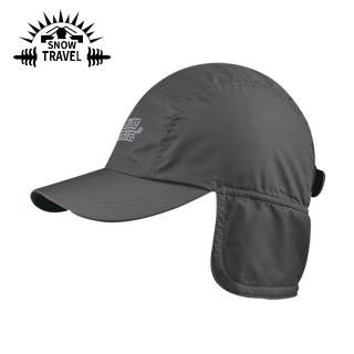 【SNOW TRAVEL】雙層防風棒球遮耳帽《灰色》AR-50/保暖帽/棒球帽/鴨舌帽/護耳帽(悠遊山水)
