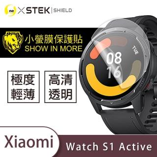 【o-one台灣製-小螢膜】小米Xiaomi Watch S1 Active 滿版螢幕保護貼(2入)