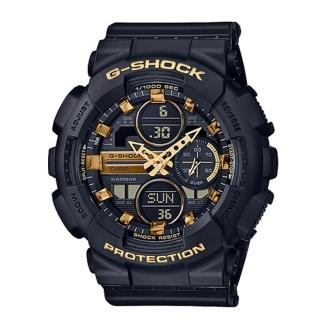 【CASIO 卡西歐】G-SHOCK 雙顯女錶 樹脂錶帶 防水200米 GMA-S140M(GMA-S140M-1A)