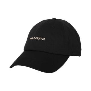 【NEW BALANCE】棒球帽-防曬 遮陽 鴨舌帽 運動 帽子 NB 黑淺灰(LAH21100BK)
