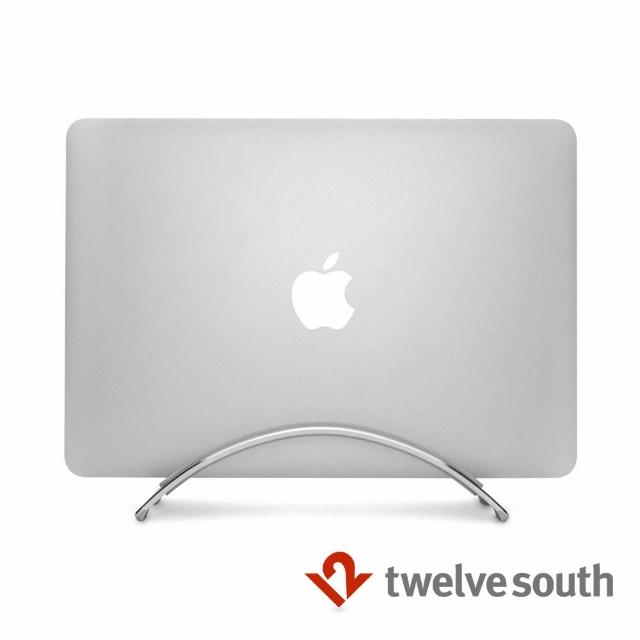 【Twelve South】BookArc 直立式筆電座 for MacBook(銀色//13/14/16吋適用)