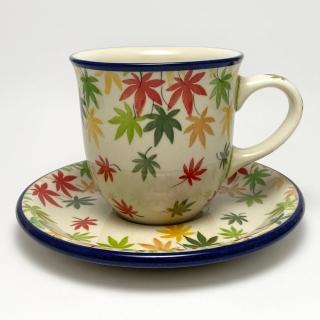 【SOLO 波蘭陶】CA 波蘭陶 250ML 花茶杯盤組 彩楓系列 CERAMIKA ARTYSTYCZNA