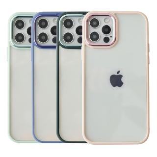 【TOYSELECT】iPhone 12 / 12 Pro 6.1吋 BLAC鋁合金圈防摔iPhone手機殼