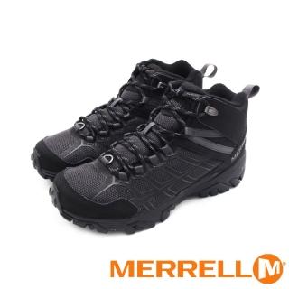 【MERRELL】女 MOAB FST 3 THERMO MID WP郊山健行鞋 女鞋(黑)